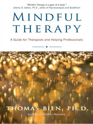 cover image of Mindful Therapy